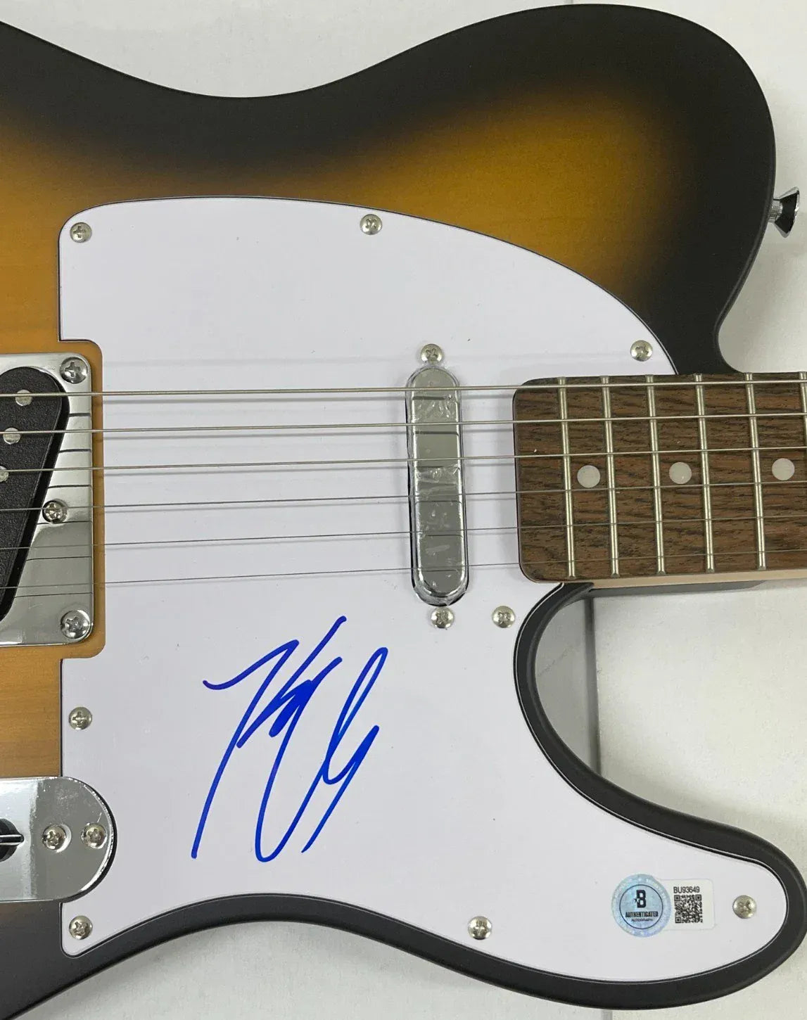 Kenny Chesney signed Full Size Telecaster Electric Guitar — alternate view