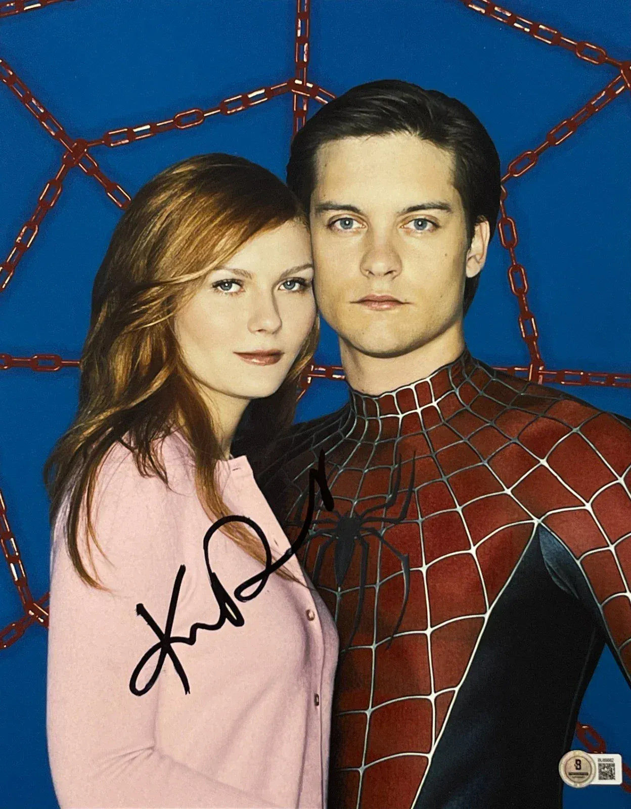 Kirsten Dunst Signed 11x14 Photo from Spider-Man Beckett Witness COA