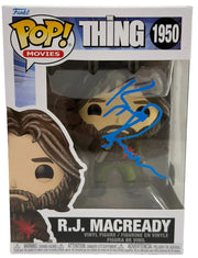 Kurt Russell Authentic Autographed R.J. Macready The Thing 1950 Funko Pop Figure
