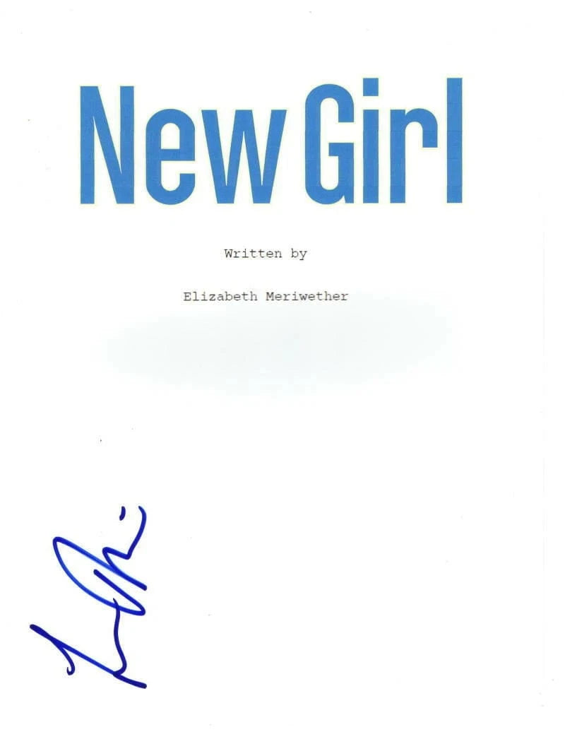 Lamorne Morris Signed Script from New Girl Certified Authentic