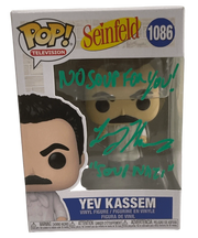 Larry Thomas Authentic Autographed Yev Kassem Seinfeld 1086 Funko Pop Figure #2