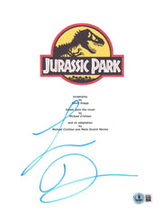 Laura Dern Jurassic autographed script with certificate of authenticity