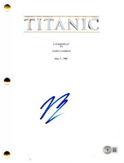 Leonardo DiCaprio signed Titanic movie script — Beckett authenticated