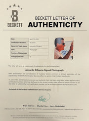 Leonardo Dicaprio autographed item - Detail View