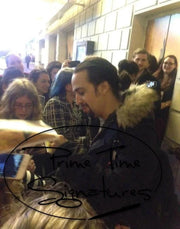 Lin Manuel Miranda Signed 11x14 Photo Beckett COA - Item #1 - Detail View