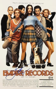 Liv Tyler signed Empire Records 12x18 photo with Beckett Witness COA