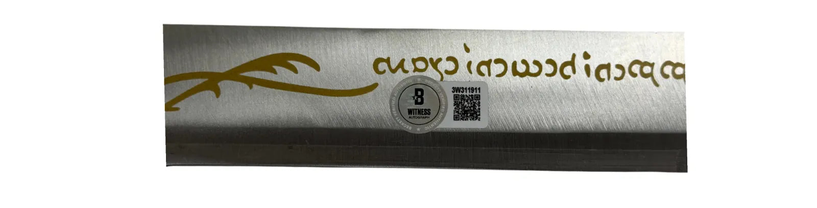 Liv Tyler signed Arwen Hadhafang sword replica - Alternate Angle