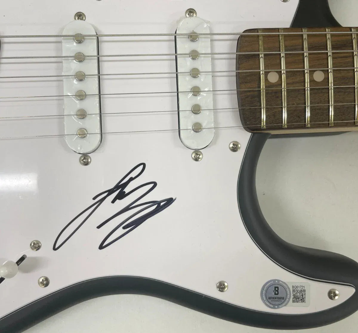 Luke Bryan signed Full Size Electric Guitar — alternate view