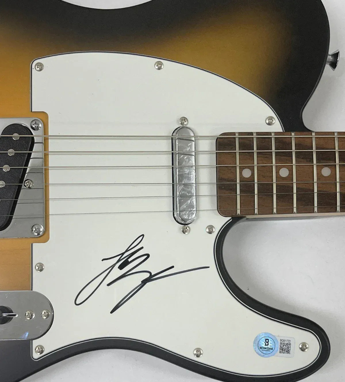 Luke Bryan signed Full Size Telecaster Electric Guitar — alternate view