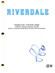 Luke Perry signed Riverdale pilot script — Beckett authenticated