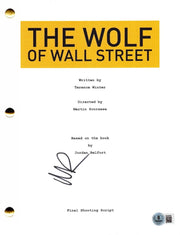 Margot Robbie Signed Complete Movie Script from The Wolf of Wall Street Beckett COA - Item #5