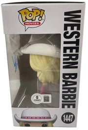 Margot Robbie Signed Funko from Barbie Beckett COA - Detail View