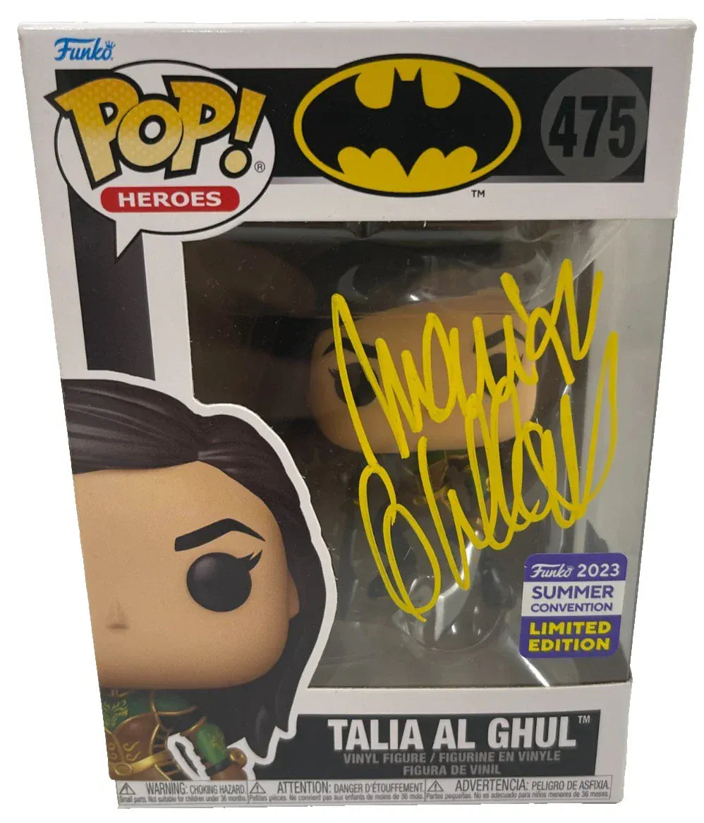 Marion Cotillard Authentic Autographed Talia Al Ghul The Dark Knight Rises 475 Funko Pop Figure