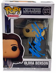 Mariska Hargitay Authentic Autographed Olivia Benson Law & Order SVU 1273 Funko Pop Figure