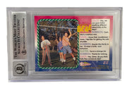 Mark-Paul Gosselaar signed Saved by the Bell 1992 Pacific Card 23 — card back view
