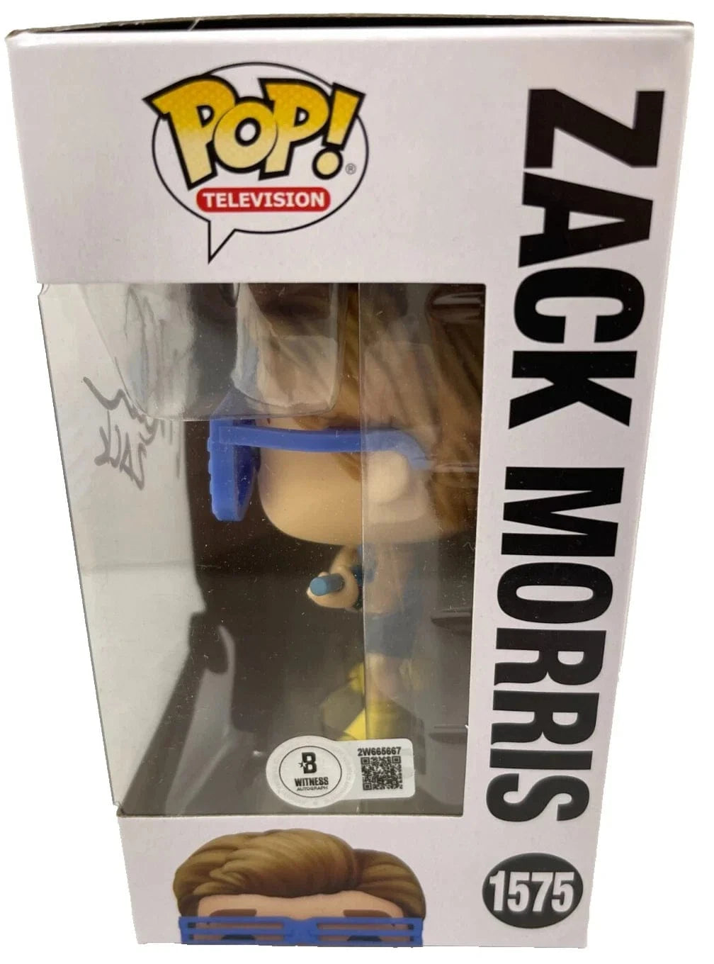Mark-Paul Gosselaar Signed Funko from Saved by the Bell Beckett COA - Item #5 - Detail View