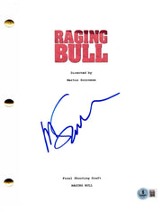 Martin Scorsese Signed Script from Raging Bull Beckett COA