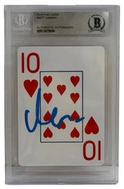 Matt Damon Signed Replica Prop from Rounders Beckett COA - Item #5