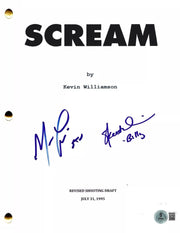 Matthew Lillard & Skeet Ulrich Authentic Autographed Scream Script