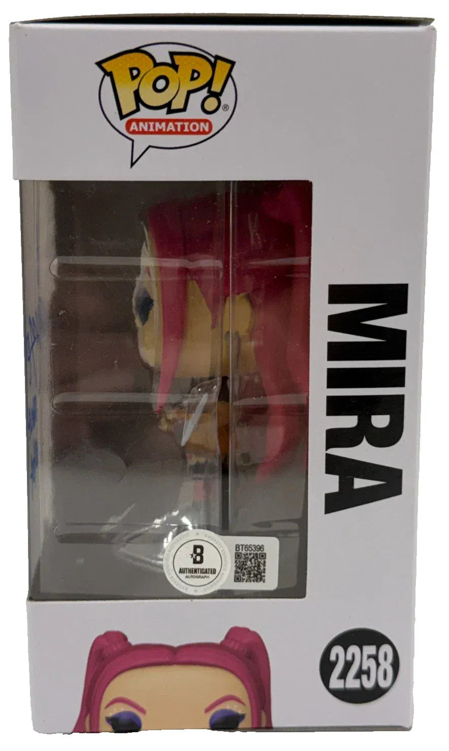 May Hong Authentic Autographed Mira K-Pop Demon Hunters 2258 Funko Pop Figure COA