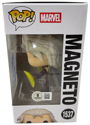 Michael Fassbender Signed Funko from X-Men Beckett COA - Detail View