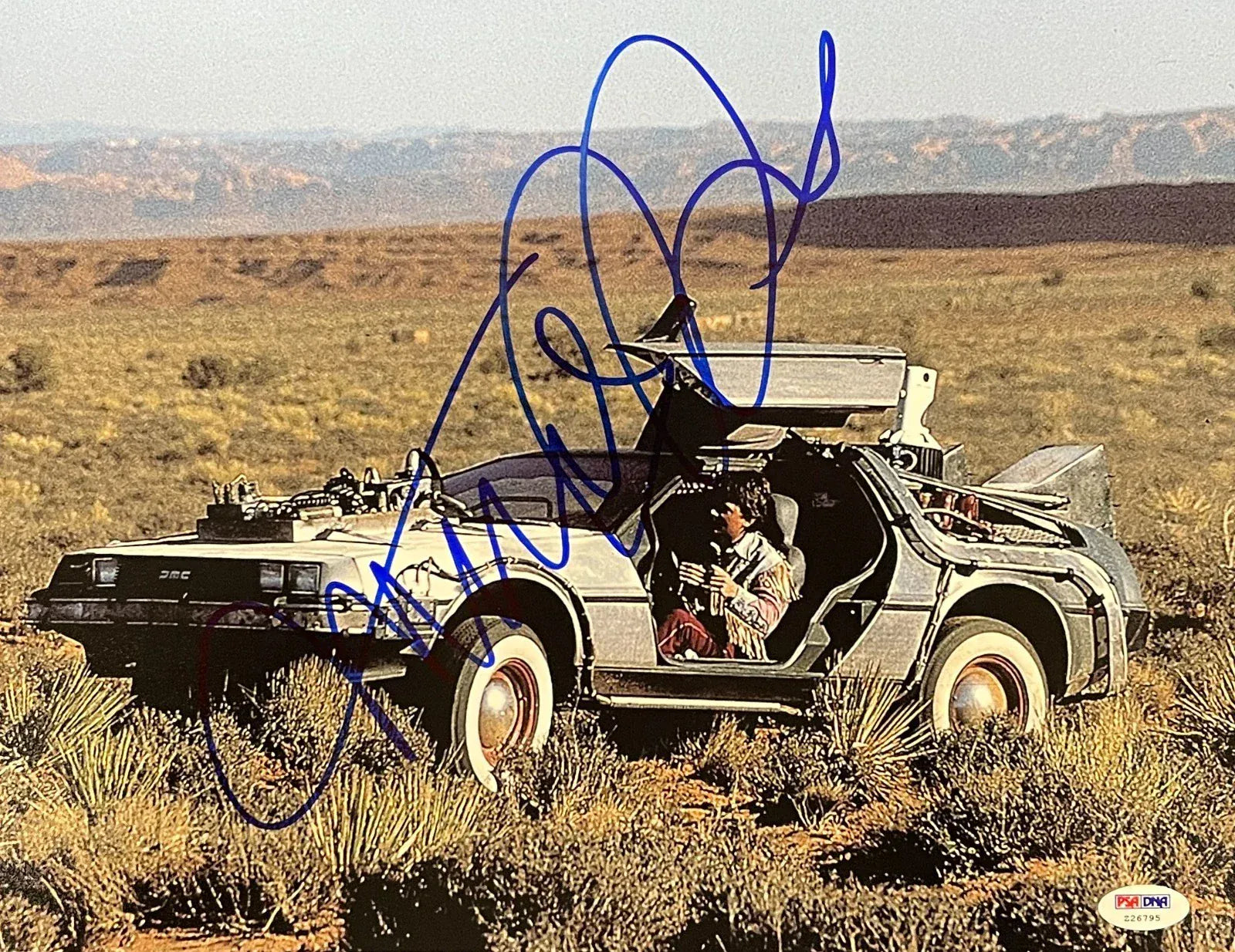 Michael J. Fox signed Back to the Future 11x14 photo — PSA/DNA authenticated