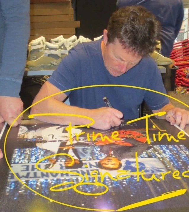 Michael J Fox Signed Replica Prop from Back to the Future Beckett COA - Item #2 - Alternate Angle