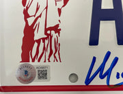 Michael Richards Authentic Autographed ASSMAN License Plate Alt View 3