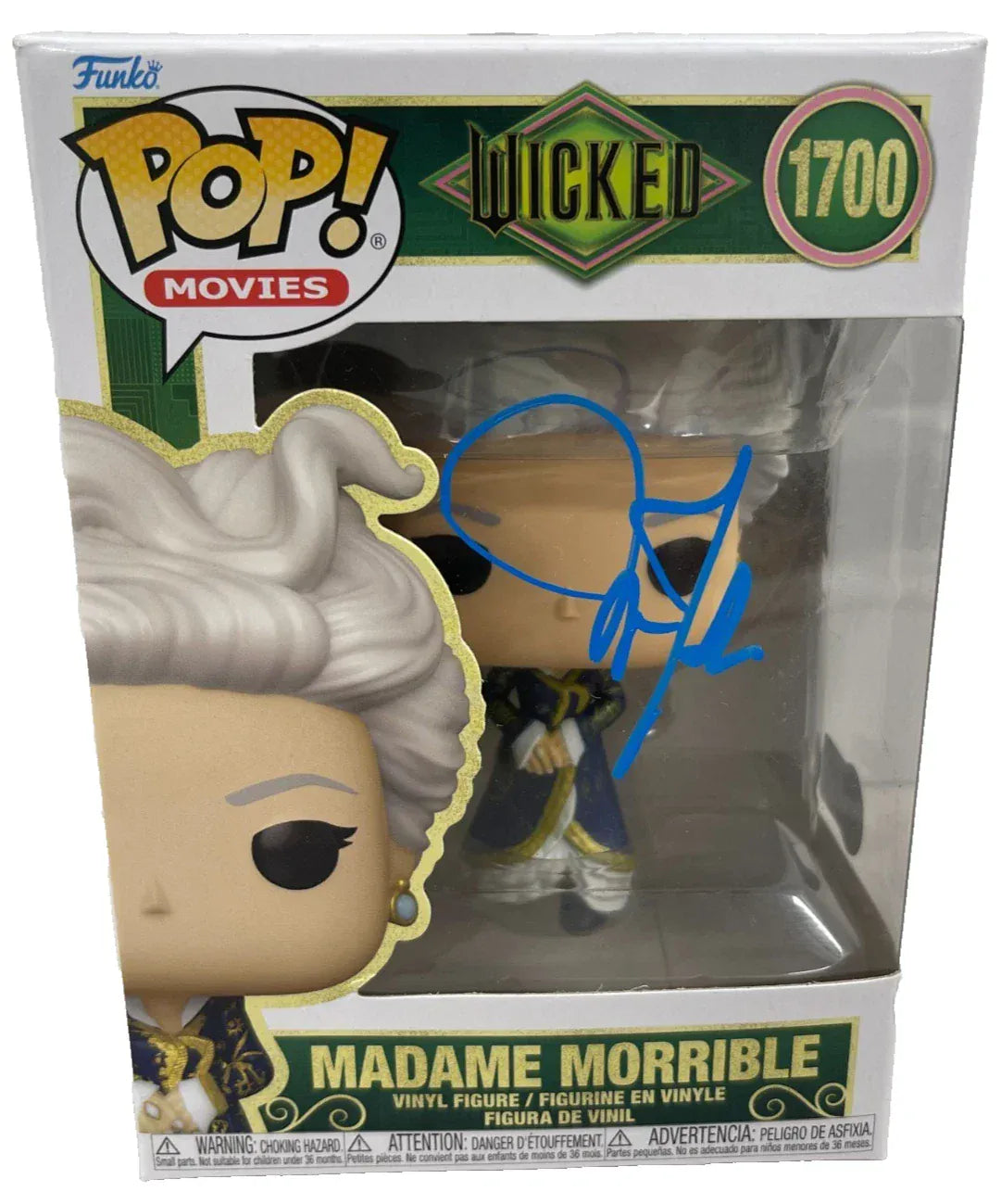 Michelle Yeoh Madame autographed Funko Pop #1700 with certificate of authenticity