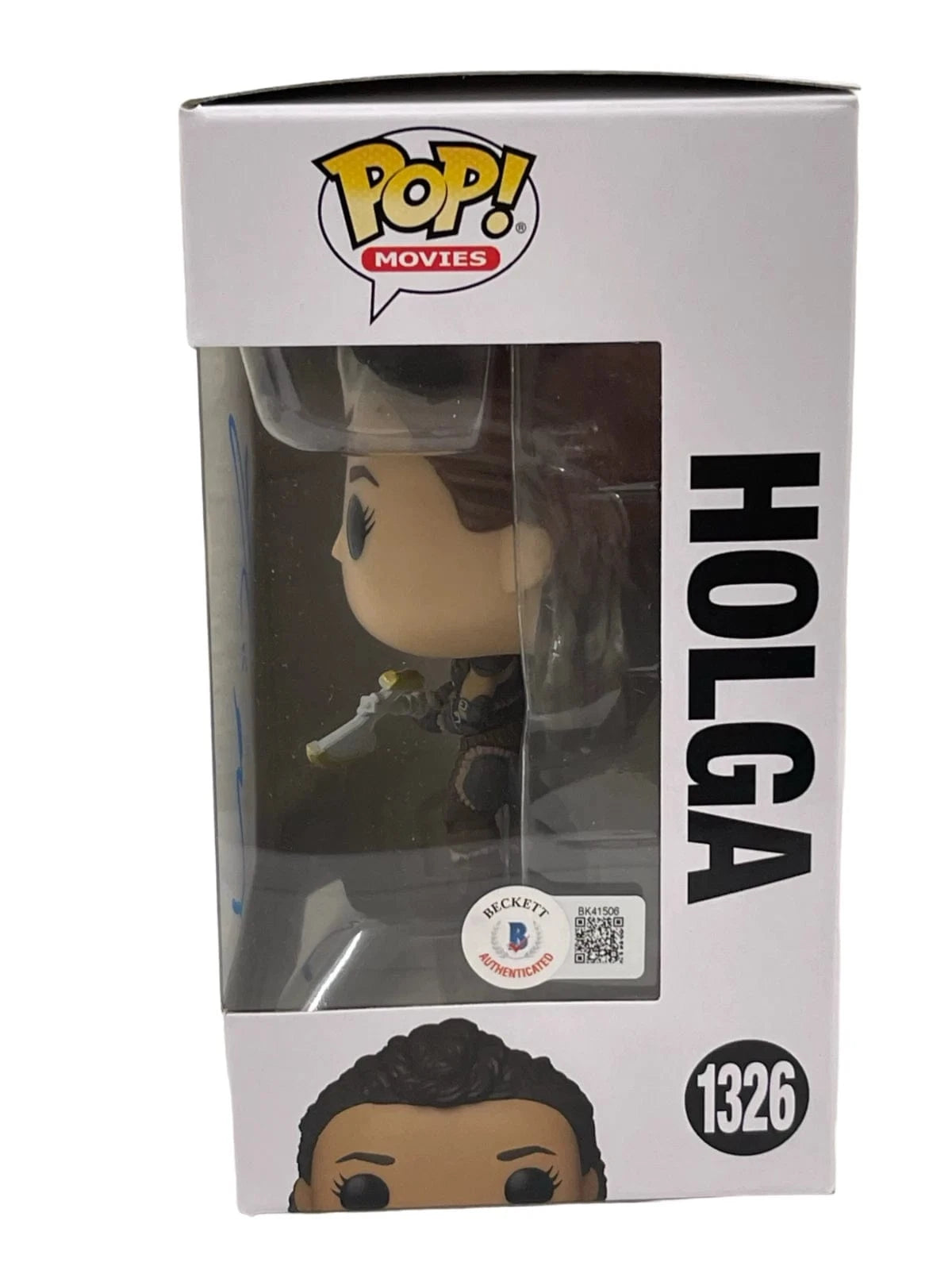 Michelle Rodriguez Signed Funko from Dungeons & Dragons Beckett COA - Detail View