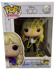 Miley Cyrus Authentic Autographed Hannah Montana Disney 100 1347 Funko Pop Figure