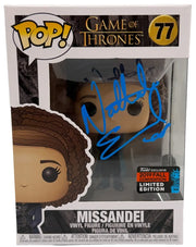 Nathalie Emmanuel Missandei Game of Thrones 77 Funko Pop Figure with Beckett COA