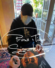 Nick Castle Signed Vinyl Record from Halloween Beckett COA - Detail View