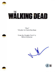 Norman Reedus signed The Walking Dead pilot script — Beckett authenticated