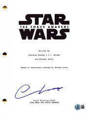 Oscar Isaac Star autographed script with certificate of authenticity