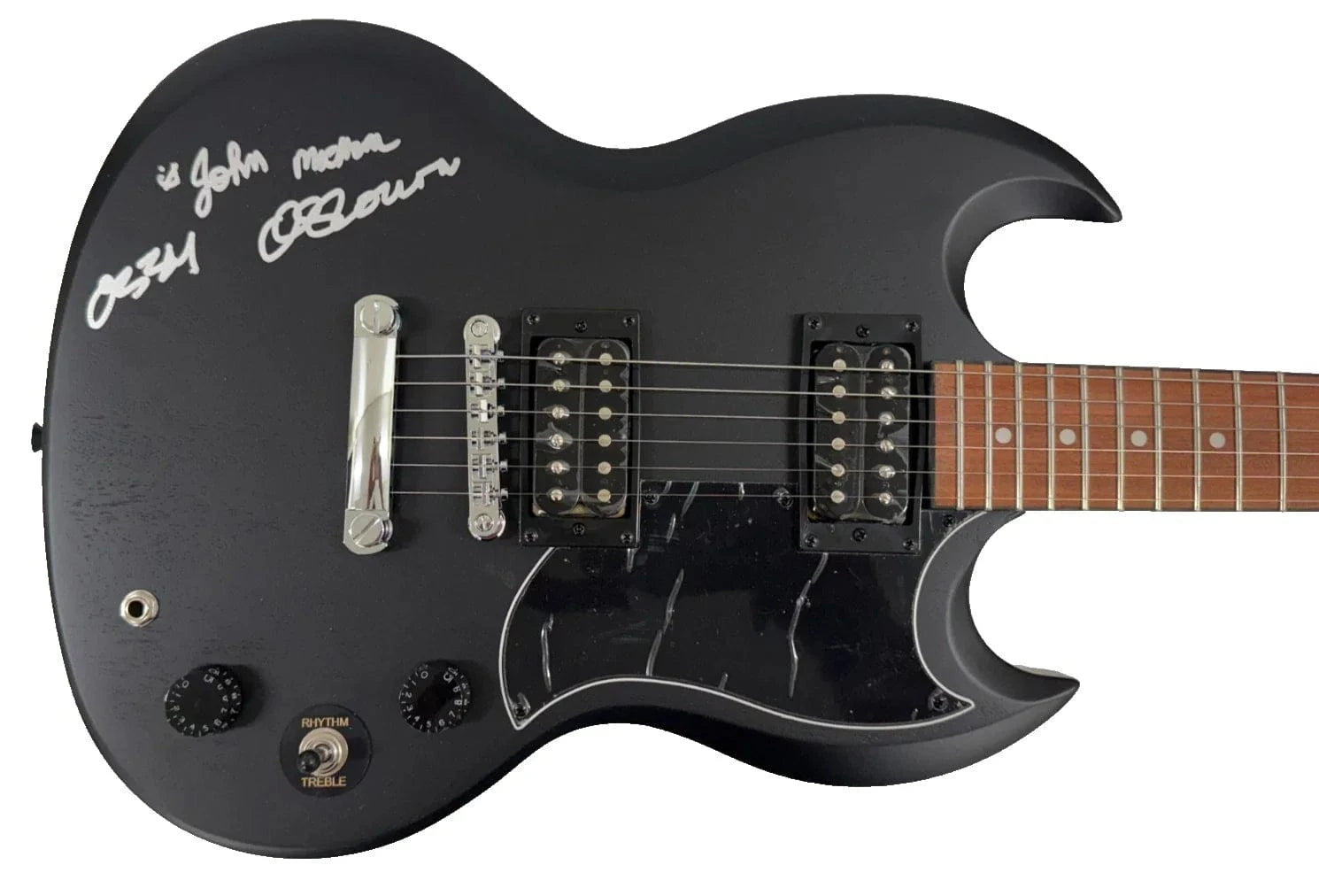 Ozzy Osbourne Authentic Autographed Epiphone SG Electric Guitar #5