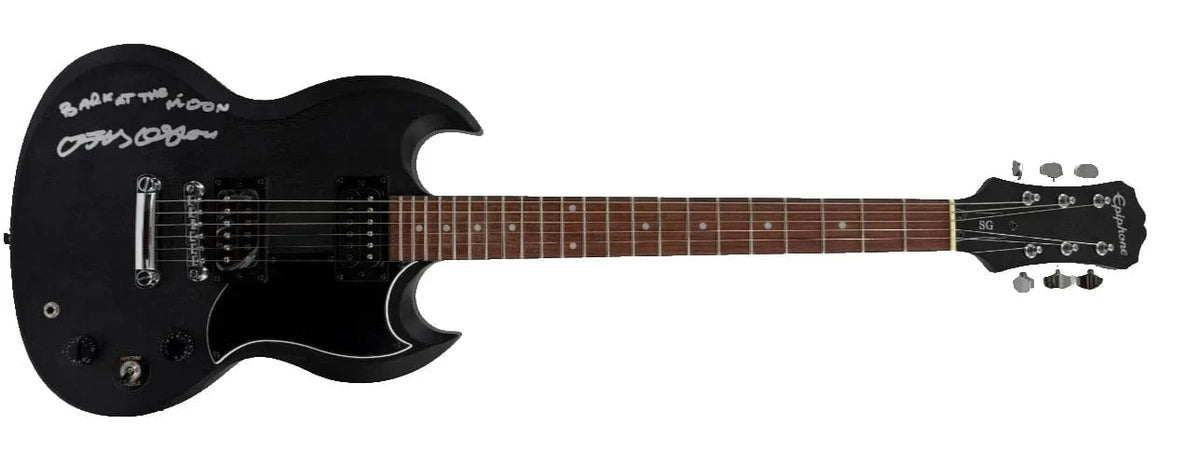 SG【epiphone】　ファジコンのサイン入り Ozzy Osbourne Autographed Epiphone SG Guitar | PTS #3