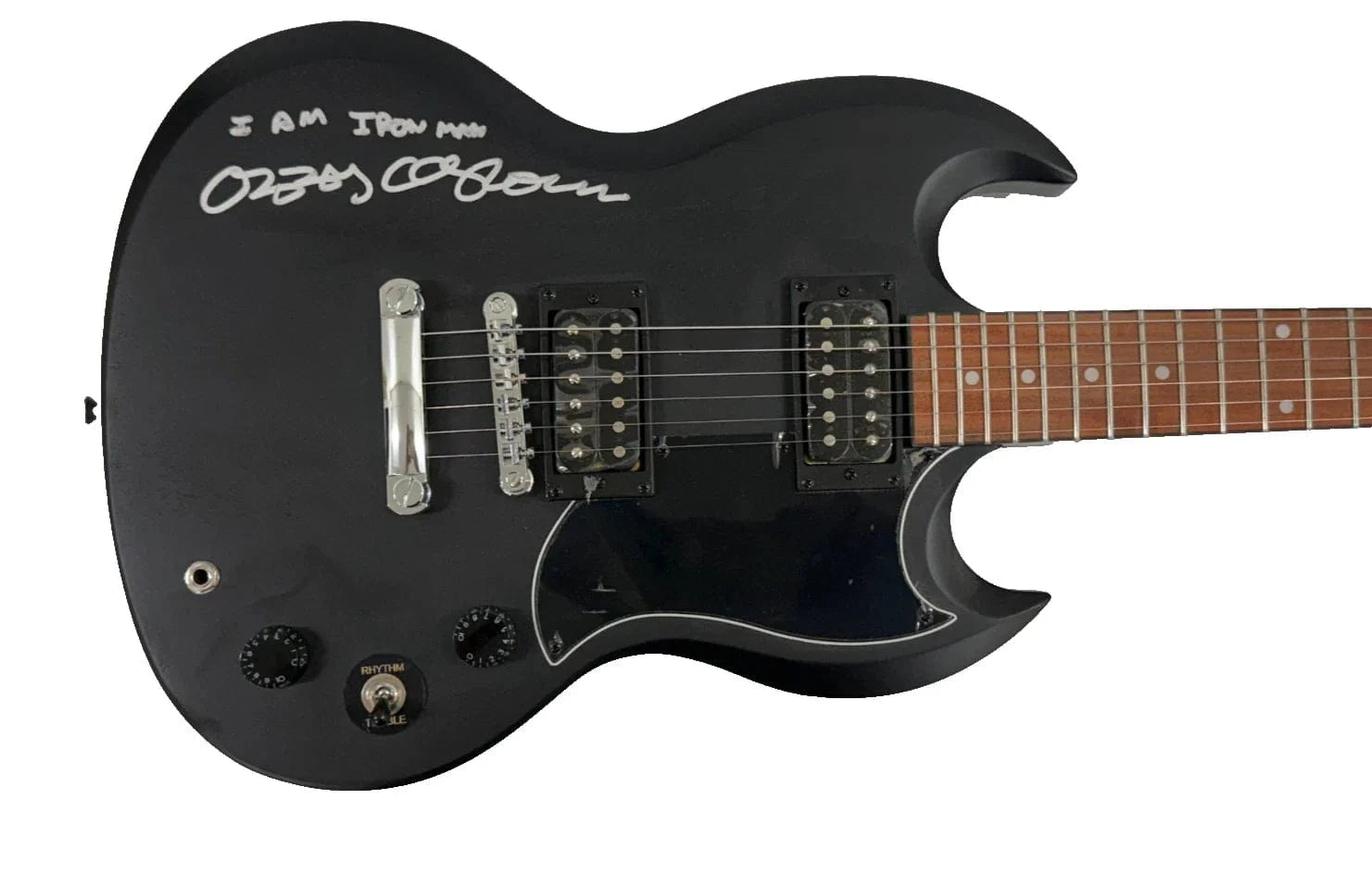Ozzy Osbourne Authentic Autographed Epiphone SG Electric Guitar