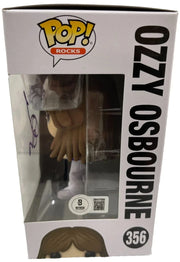 Ozzy Osbourne Signed Funko Beckett COA - Detail View