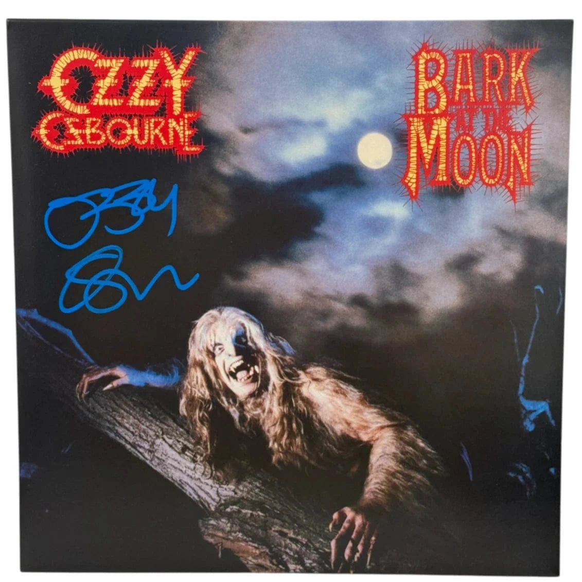 Ozzy Osbourne Signed Vinyl Record Beckett COA - Item #3