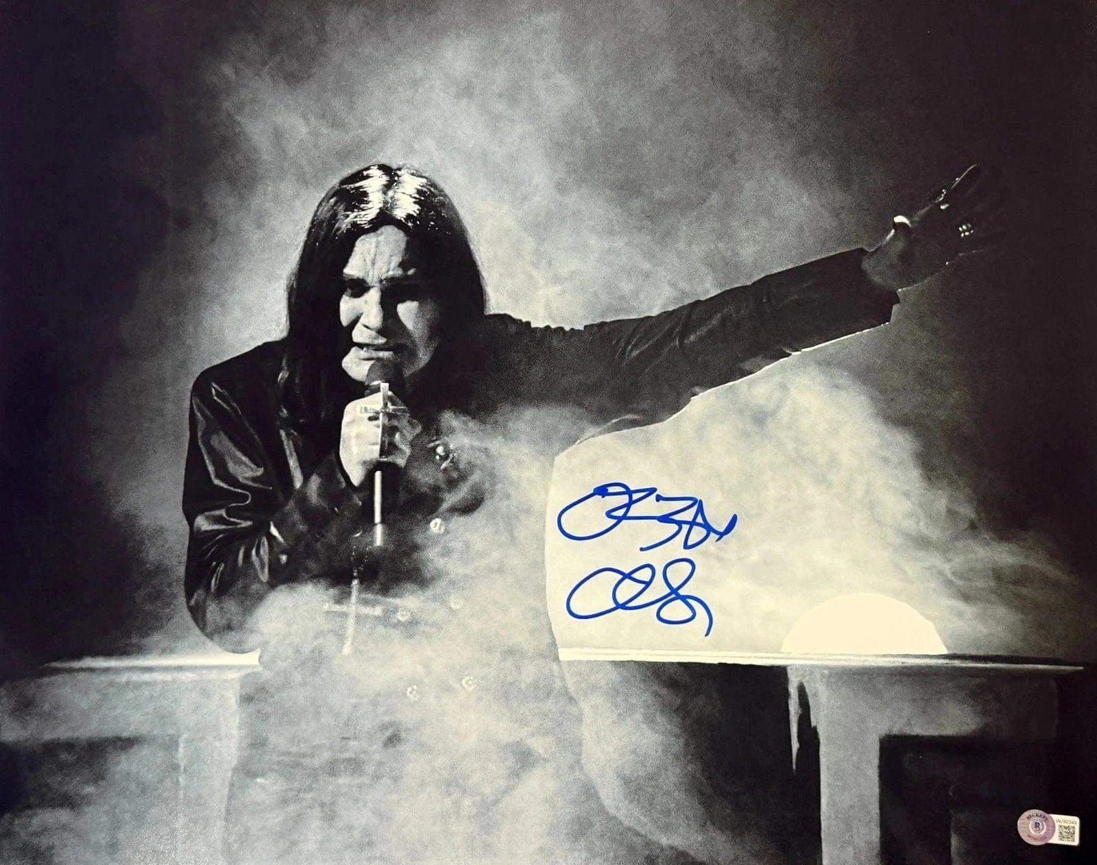 Ozzy Osbourne Authentic Autographed 16x20 Photo #6