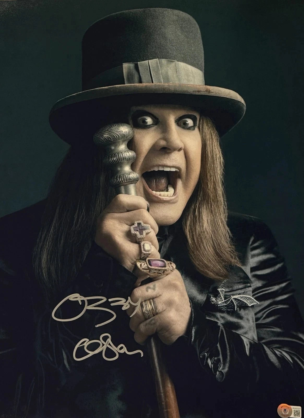 Ozzy Osbourne Authentic Autographed 16x20 Photo #5