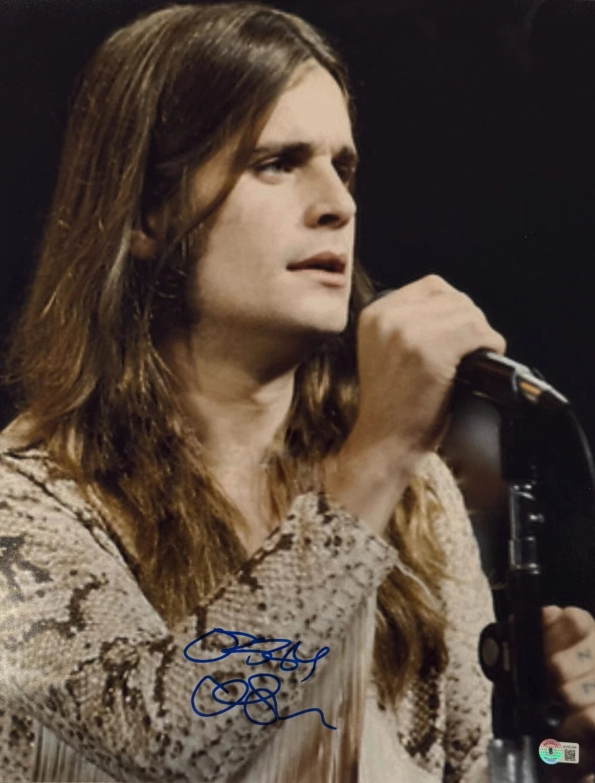Ozzy Osbourne Authentic Autographed 16x20 Photo #4