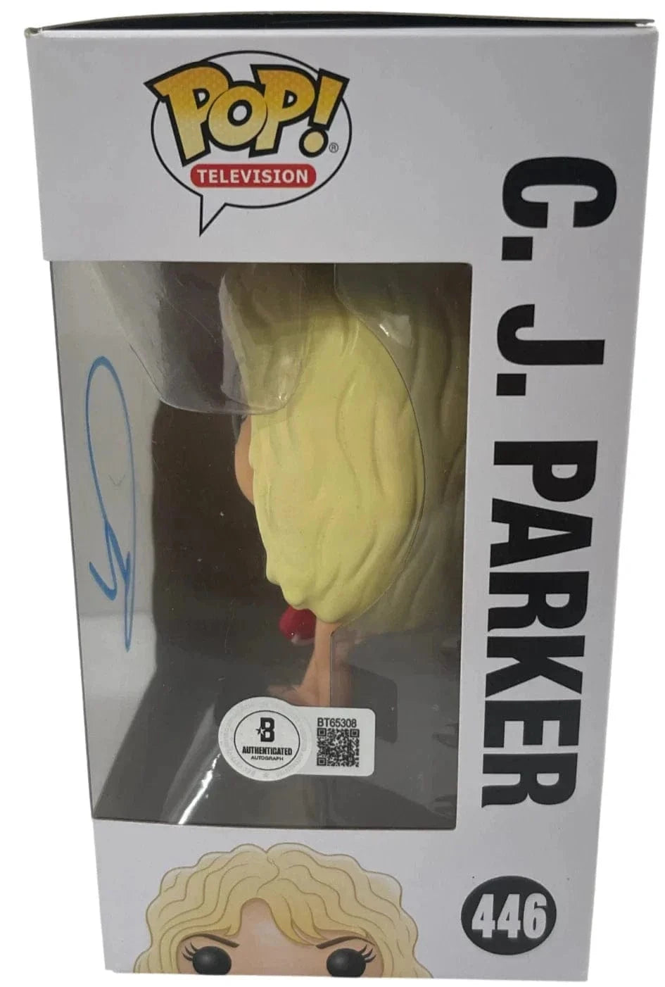 Pamela Anderson Signed Funko from Baywatch Beckett COA - Detail View