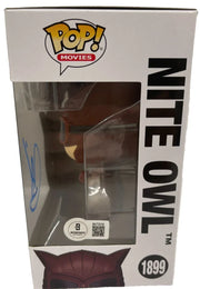Beckett certificate of authenticity — Patrick Wilson signed Nite Owl Watchmen 1899 Funko Pop Figure