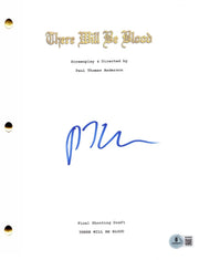 Paul Thomas Anderson Authentic Autographed There Will Be Blood Script - Complete Movie Script