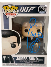 Pierce Brosnan Authentic Autographed James Bond from Goldeneye 007 693 Funko Pop Figure