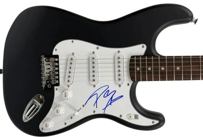 Post Malone Signed Guitar Beckett COA - Detail View