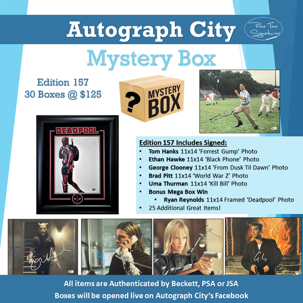 Autograph City Mystery Box: Edition 157: Sold Out