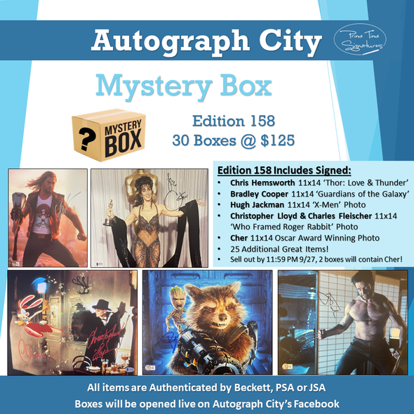 Autograph City Mystery Box: Edition 158: Sold Out